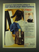 1983 Lane Bryant Fashion Ad - America's most popular catalog - $18.49