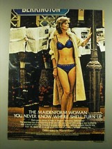 1983 Maidenform Delectables Bra and Bikini Ad - The Maidenform Woman - £14.78 GBP