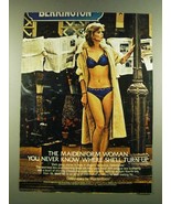 1983 Maidenform Delectables Bra and Bikini Ad - The Maidenform Woman - £14.78 GBP