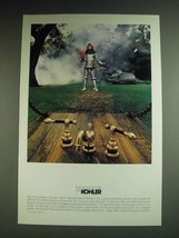 1984 Kohler IV Georges Brass Faucet Ad - The bold look of Kohler - $18.49