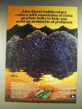 1984 John Deere Rotary Cutters Ad - Mountains of Extra Gearbox Bolts - £14.53 GBP