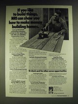 1984 NRI Schools Ad - If you like to build things, NRI can show you how to make  - £14.72 GBP