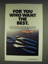 1985 Channellock Pliers Ad - For you who want the best - £14.54 GBP