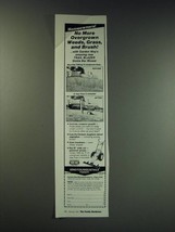 1987 Garden Way Trail Blazer Sickle Bar Mower Ad - Homeowners! No more  - £14.72 GBP