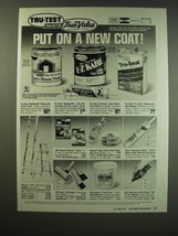 1987 True Value Tru-Test Paint Ad - Put on a new coat! - £14.78 GBP