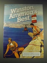 1987 Winston cigarettes Ad - Winston. America's Best. Excellence. - $18.49