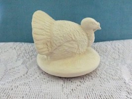 00 - Turkey Topper Bisque Ready to Paint, Unpainted, You Paint, U paint -A - £2.75 GBP