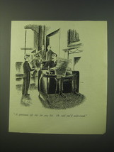 1940 Cartoon by Anton (Antonia Yeoman) - A gentleman left this for you, Sir.  - £14.76 GBP
