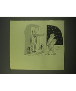 1952 Cartoon by Unknown Artist Ad - Baby/Mother Turned Away at Door - £14.78 GBP