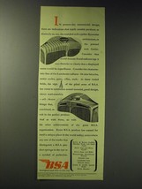 1942 BSA birmingham Small Arms Ad - In present-day commercial design - $18.49