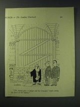 1942 Cartoon by Acanthus (Frank Hoar) - The stained glass is unique - £14.78 GBP