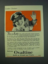 1942 Ovaltine Drink Mix Ad - This is Betty who, at the call of duty - £14.57 GBP