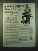 1988 Foley-Belsaw Sharp-All Ad - Earn $18 an hour! - £14.78 GBP