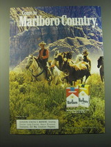 1988 Marlboro Cigarettes Ad - Come to Marlboro Country - £14.50 GBP