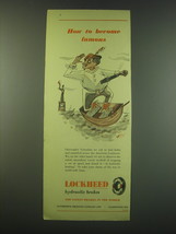 1953 Lockheed Hydraulic Brakes Ad - How to become famous - £14.82 GBP