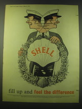 1953 Shell oil Ad - Feel the difference - $18.49