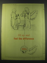 1953 Shell Oil Ad - Fill up and feel the difference - £14.78 GBP