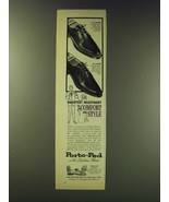 1964 Porto-Ped Esquire and Wafer Shoes Ad - Smartest investment in comfort - £14.78 GBP