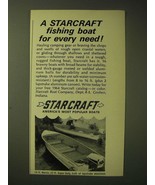 1964 Starcraft 14 ft. Marlin and 12 ft. Super Duty Boats Ad - £14.78 GBP