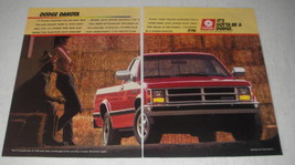 1988 Dodge Dakota Pickup Truck Ad - It's gotta be a Dodge - $18.49
