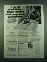 1988 NRI Schools Ad - If you like to build things, NRI can show you how - £14.72 GBP