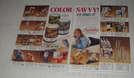 1988 True Value Hardware Stores Ad - Color Savvy! E-Z does it. - £14.78 GBP