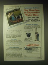 1989 Deeprock Drill Ad - Homeowners! Gardeners! Say goodbye - £14.78 GBP