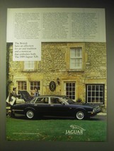 1989 Jaguar XJ6 Car Ad - The British have an affection for art and tradition  - £14.78 GBP