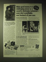 1989 NRI School of Electronics Ad - Make good money in a challenging career - £14.72 GBP