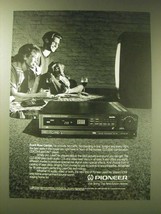 1989 Pioneer CLD-3030 CD/CDV/LaserDisc Player Ad - Front row center - $18.49