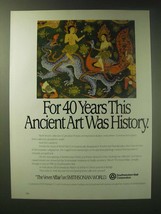 1989 Southwestern Bell Corporation Ad - For 40 years this ancient art - $18.49