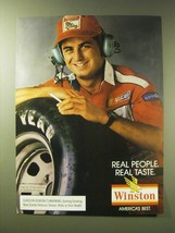 1989 Winston Cigarettes Ad - Real people. Real taste - $18.49