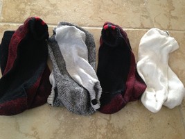 Set Of 4 pairs of socks:  golf tennis jog walk athletic variety - £19.90 GBP