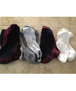 Set Of 4 pairs of socks:  golf tennis jog walk athletic variety - £19.53 GBP