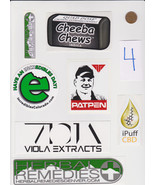Lot of Marijuana Industry Stickers-Colorado MMJ Dispensary Weed Edibles ... - £19.03 GBP