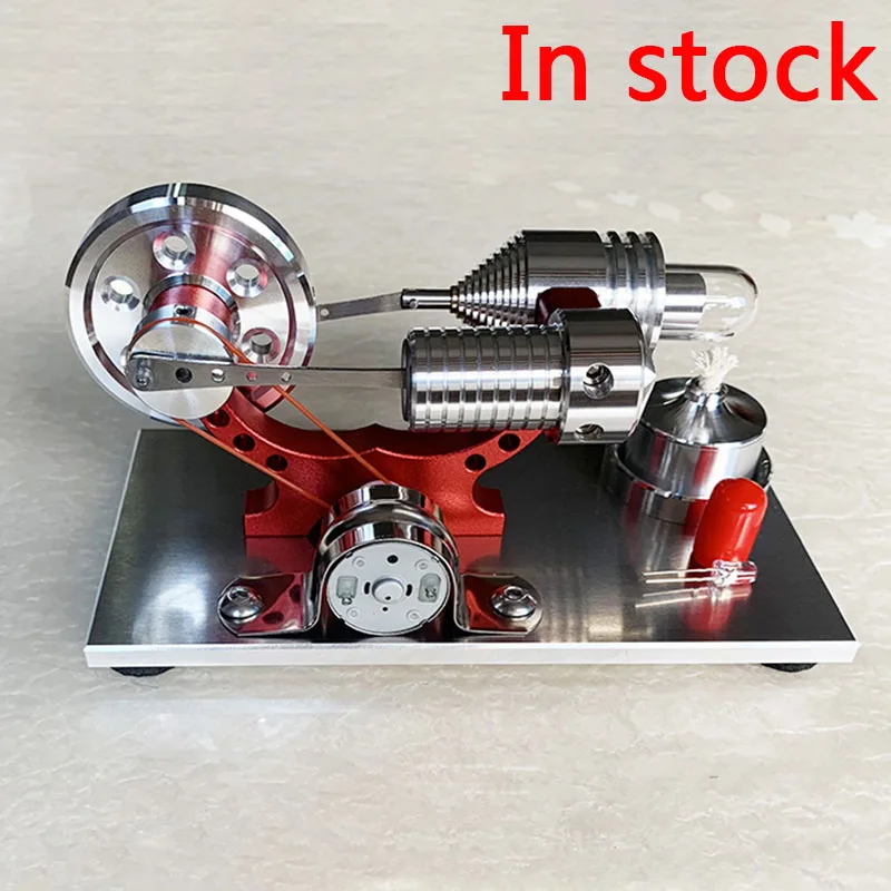 Stirling Engine Micro-generator Model Steam Engine Model Technology Scien - £58.75 GBP