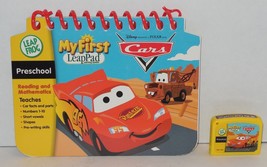 Leap Frog LeapPad Preschool Reading Math Disney Pixar Cars Book Cartridge - £11.57 GBP