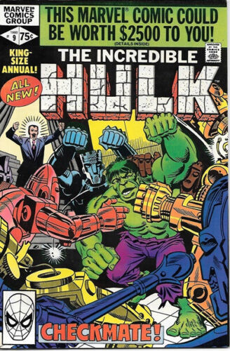 Primary image for The Incredible Hulk Comic Book King-Size Annual #9 Marvel 1980 VERY FINE-
