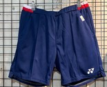Yonex Men&#39;s Badminton Shorts Sports Pants Mid Night [US:S/M] NWT 15112AEX - £30.36 GBP
