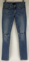 Levis 524 Too Superlow Jeans Women's Size 0M Light Wash Stretch - Worn T... - $34.64