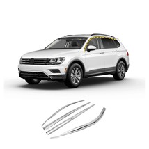 Rain Guards for Volkswagen Tiguan 2018-2022 (8PCs) Chrome Finish Tape-On Style - £124.66 GBP