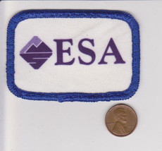 Vtg ESA Patch-Ecological Society of America-White Blue Purple-Mountian L... - $9.49