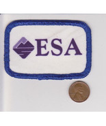 Vtg ESA Patch-Ecological Society of America-White Blue Purple-Mountian L... - $9.49