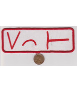 Vtg Patch-White Red - €8,06 EUR