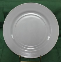 1950&#39;s Vintage Hazel Atlas Gray Ovide Platonite 9&quot; Dinner Plate Milk Glass - $16.00