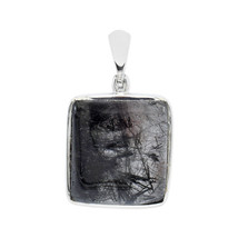 Starborn Women&#39;s Tourmalinated Quartz Pendant Necklace (22&quot;) Black - $132.05