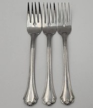 Oneida Silver Discontinued Stainless 18/0 Midtowne Salad Fork - Set of 3 - £19.32 GBP