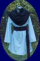 Renaissance Mens Tunic LARP SCA Costume Light Blue - $32.00