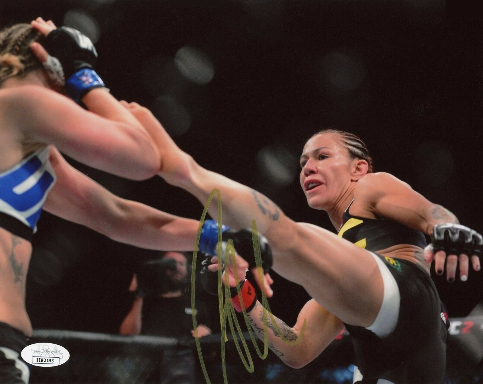 Cris Cyborg Signed 8x10 Photo UFC Fighter JSA COA Autograph Cristiane Ju... - $127.46