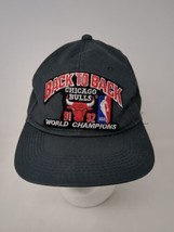 1992 Chicago Bulls Back to Back World Champions Hat Cap Sports Specialties VTG - £55.38 GBP